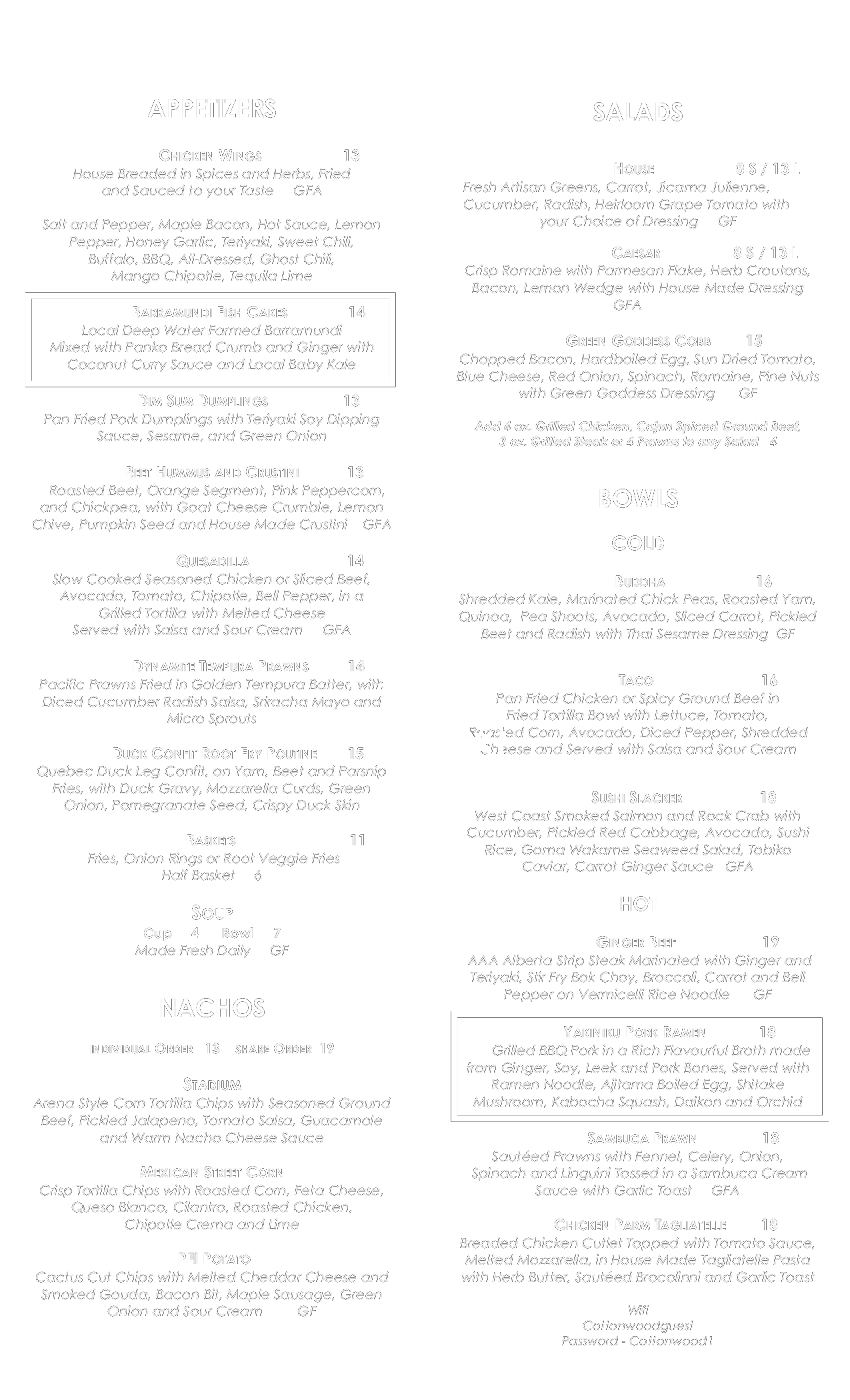 spring menu 2019 alteredwhite spring menu 2019 alteredwhite